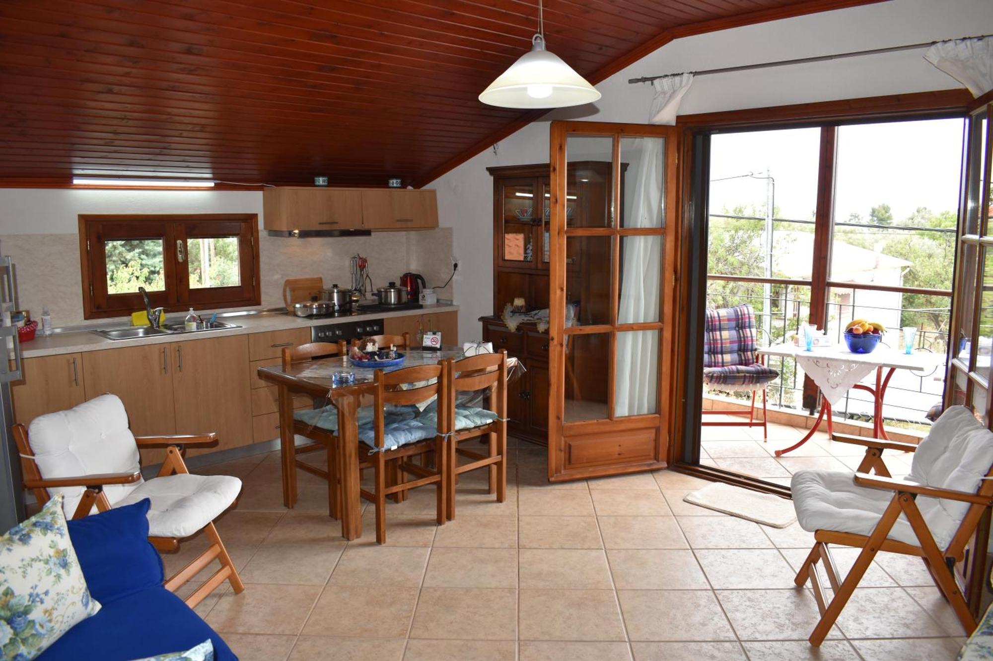 Kallilkratia Holiday Flat 2 Nea Kallikrateia Екстер'єр фото